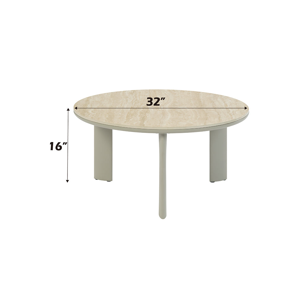 Ingram Round Coffee & End Table