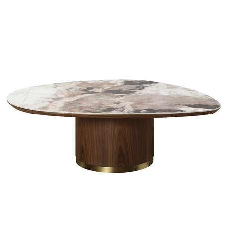 Willene Ceramic Top Coffee Table, End Table & TV Stand