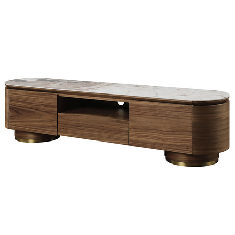 Willene Ceramic Top Coffee Table, End Table & TV Stand