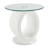 Larry Glass Top End & Sofa Tables