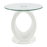 Larry Glass Top End & Sofa Tables