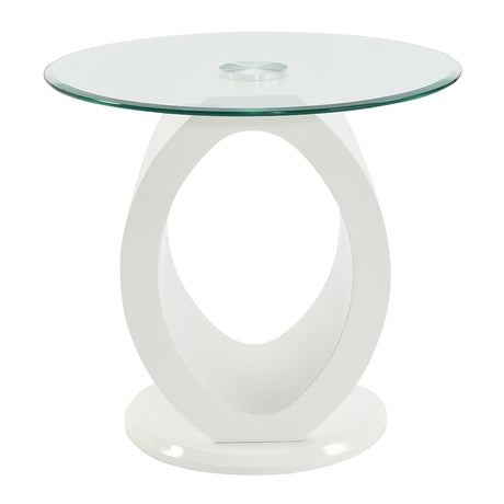 Larry Glass Top End & Sofa Tables