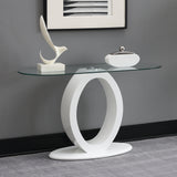 Larry Glass Top End & Sofa Tables