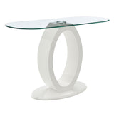 Larry Glass Top End & Sofa Tables