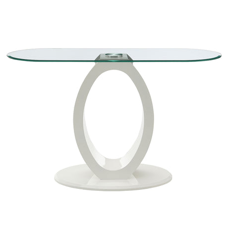 Larry Glass Top End & Sofa Tables
