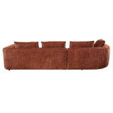 Aceso Sectional Sofa with 4 Pillows