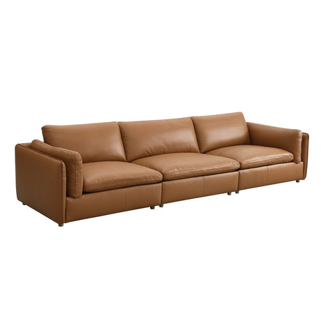 Brighton Modular Leather Sectional