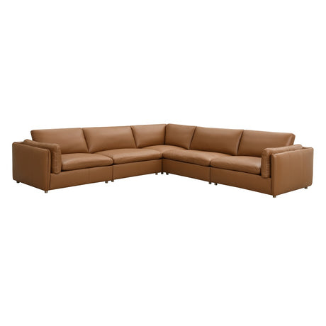 Brighton Modular Leather Sectional