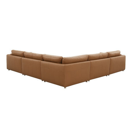 Brighton Modular Leather Sectional