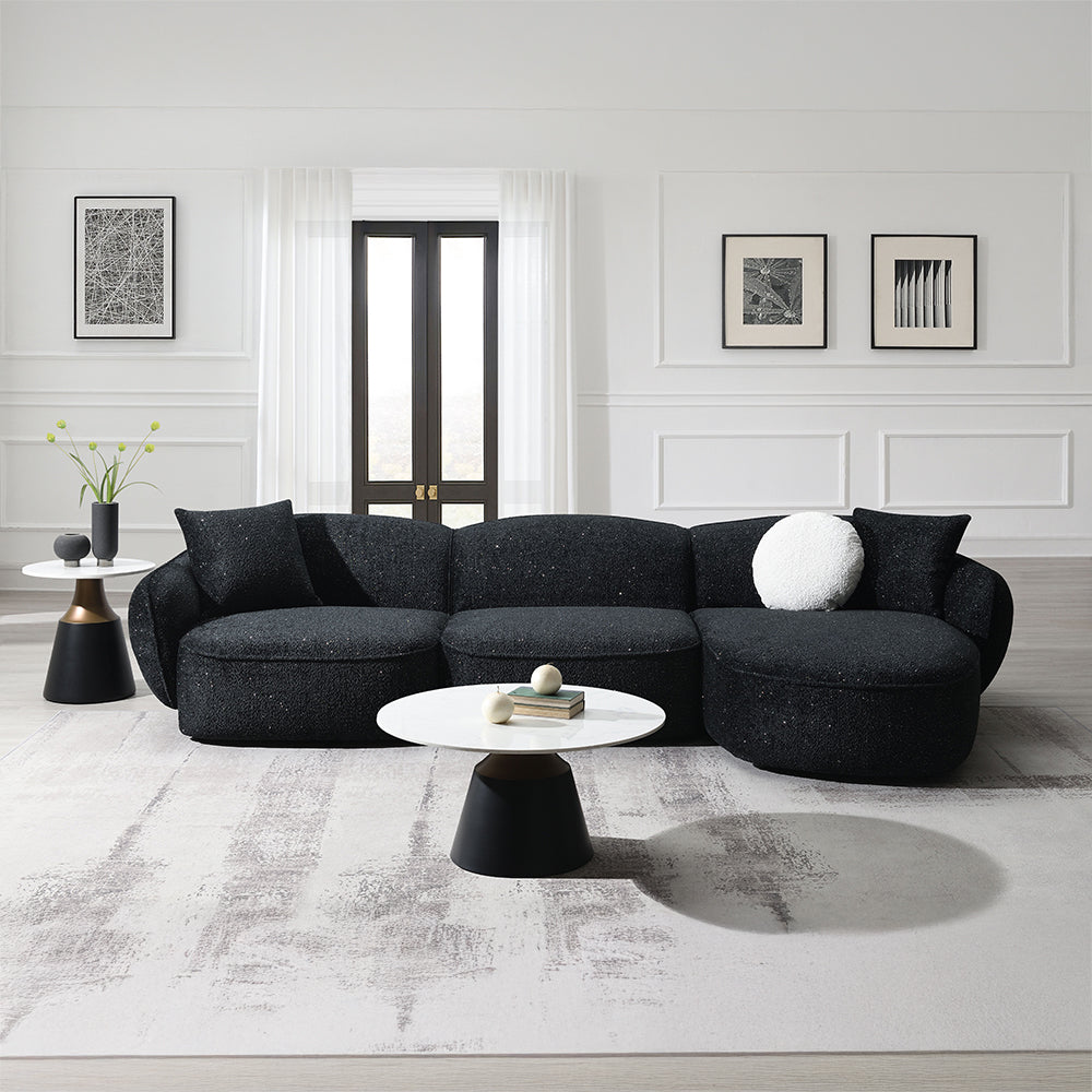 Lucifer Low-Profile Sectional & Chair