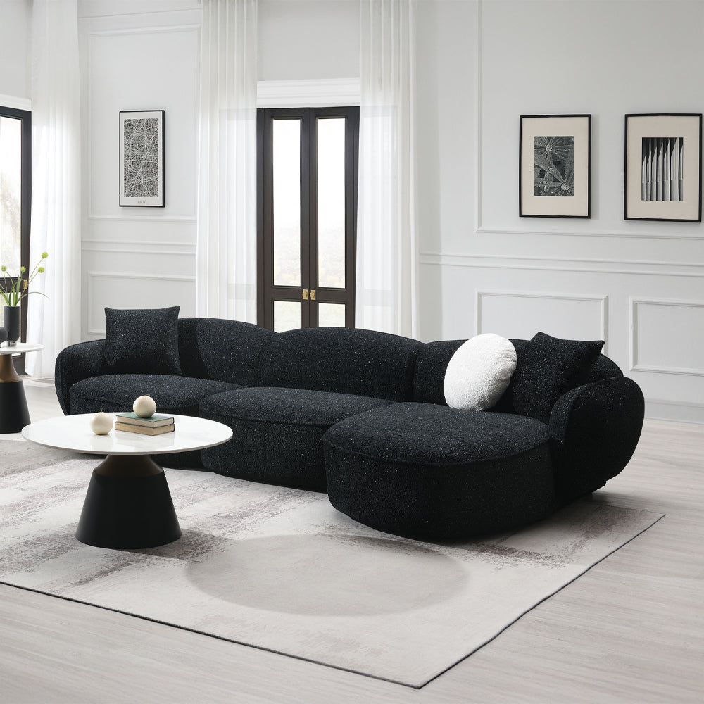 Lucifer Low-Profile Sectional & Chair
