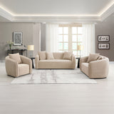 Keith Chenille Sofa, Loveseat & Chair