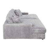 Hilde Corduroy Sectional Sofa & Chaise