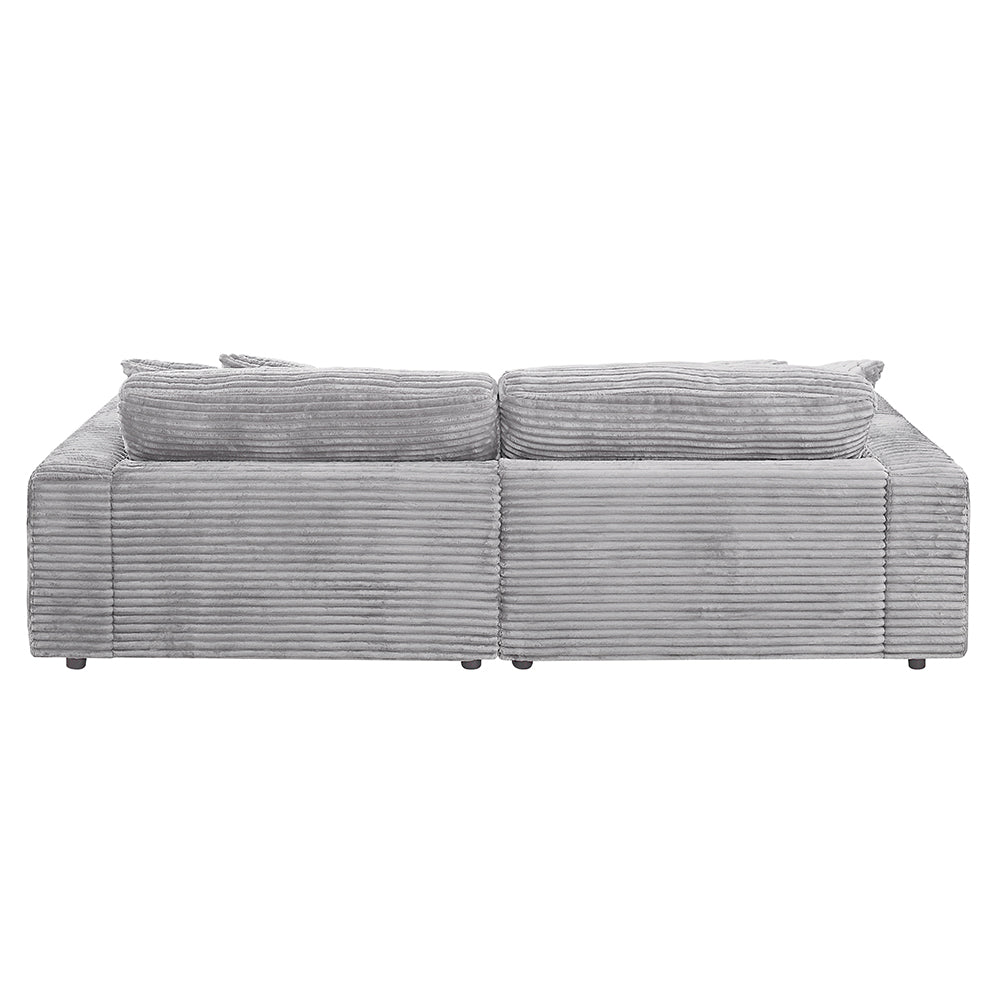 Hilde Corduroy Sectional Sofa & Chaise