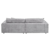 Hilde Corduroy Sectional Sofa & Chaise