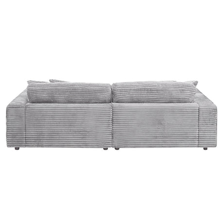 Hilde Corduroy Sectional Sofa & Chaise