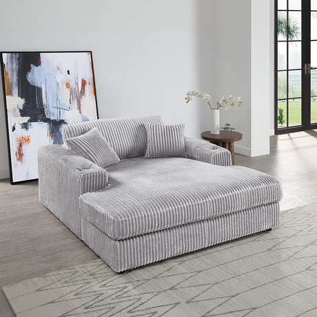 Hilde Corduroy Sectional Sofa & Chaise