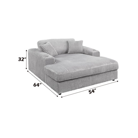 Hilde Corduroy Sectional Sofa & Chaise