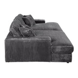 Hilde Corduroy Sectional Sofa & Chaise