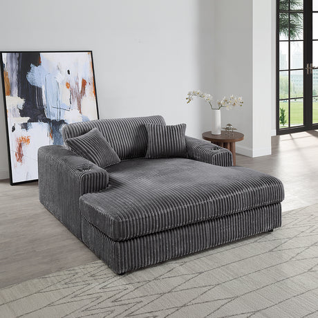 Hilde Corduroy Sectional Sofa & Chaise