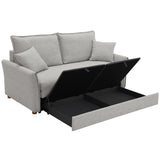 Oran Queen Sleeper Sofa with Storage