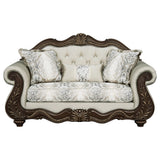 Pierce Traditional Loveseat, Chair & Coffee Table
