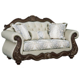 Pierce Traditional Loveseat, Chair & Coffee Table