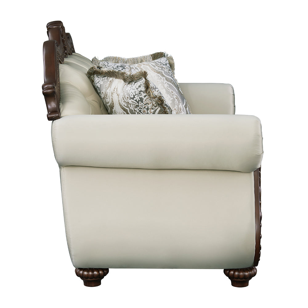 Pierce Traditional Loveseat, Chair & Coffee Table