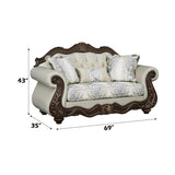 Pierce Traditional Loveseat, Chair & Coffee Table