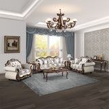 Pierce Traditional Loveseat, Chair & Coffee Table