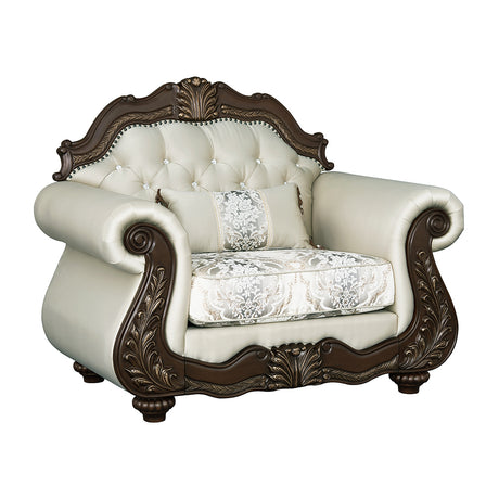 Pierce Traditional Loveseat, Chair & Coffee Table