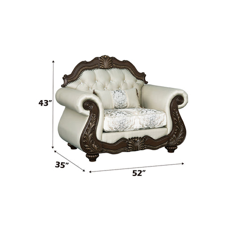 Pierce Traditional Loveseat, Chair & Coffee Table