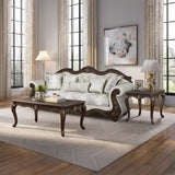 Pierce Traditional Loveseat, Chair & Coffee Table