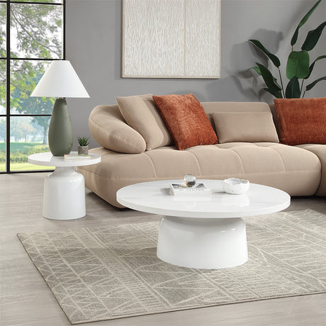 Zaid Round Coffee & End Table