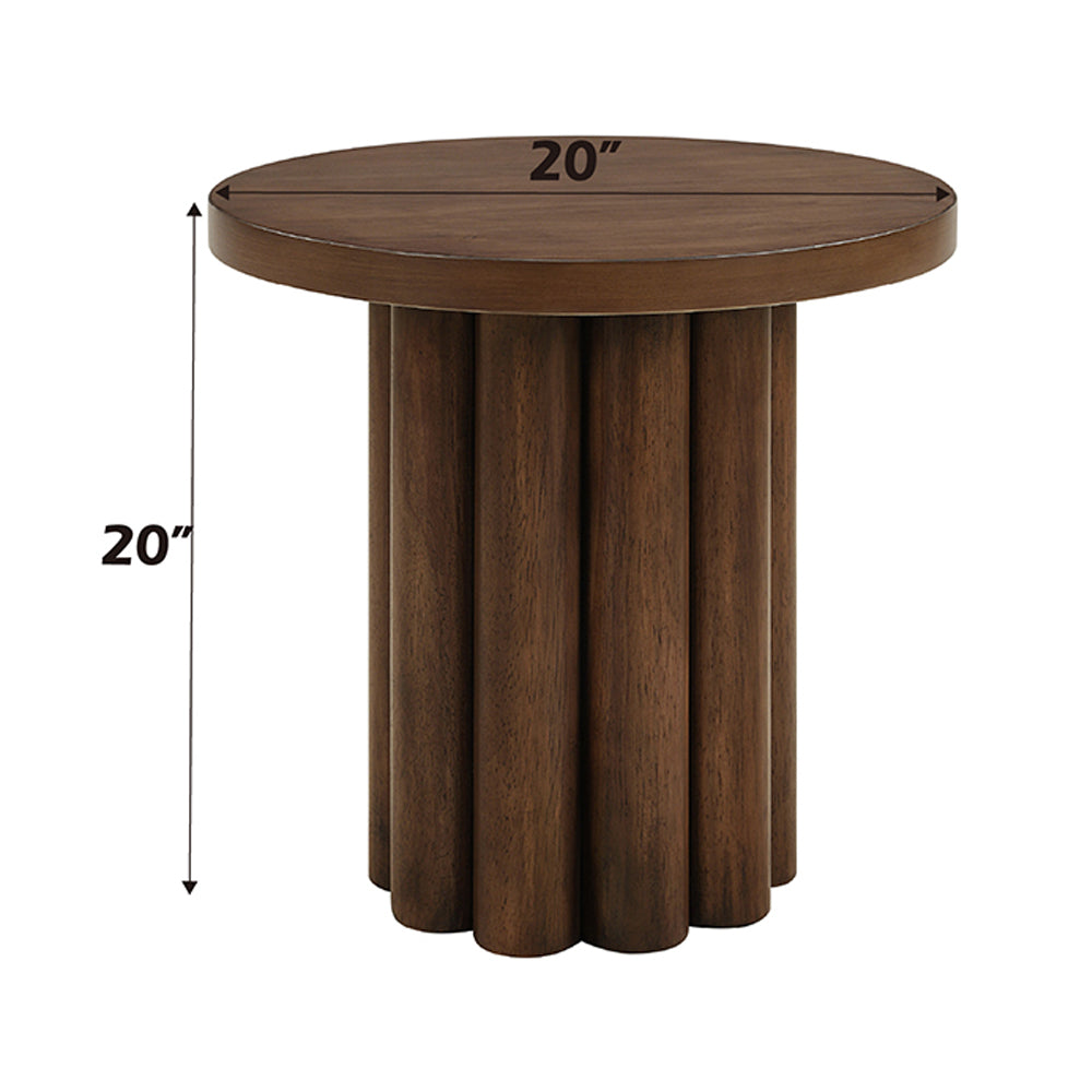 Sanat Round Coffee & End Table