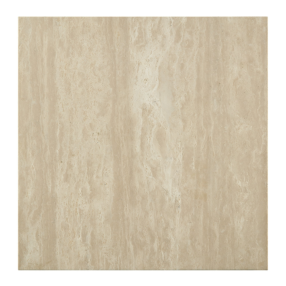 Deon Natural Travertine Coffee & End Table