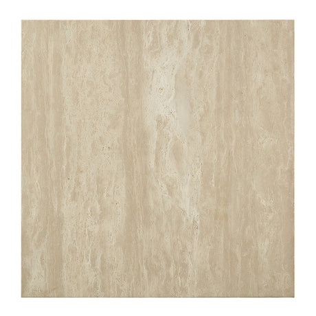 Deon Natural Travertine Coffee & End Table