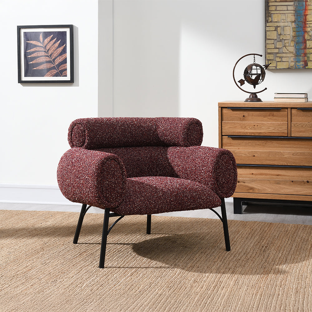 Mardi Boucle Sectional, Sofa & Chair