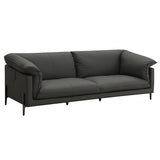 Tadi Modern Leather Sofa, Loveseat & Chair