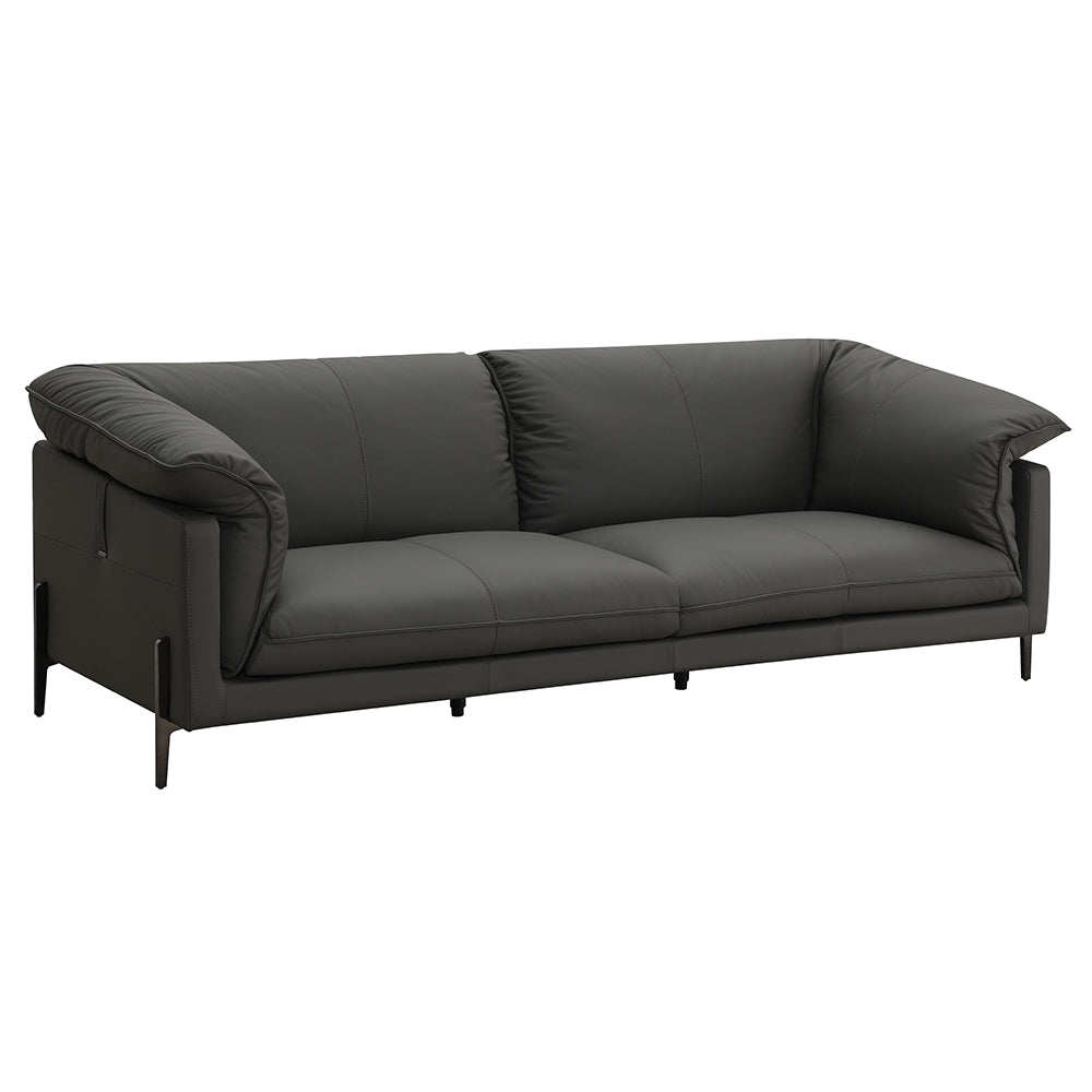 Tadi Modern Leather Sofa, Loveseat & Chair