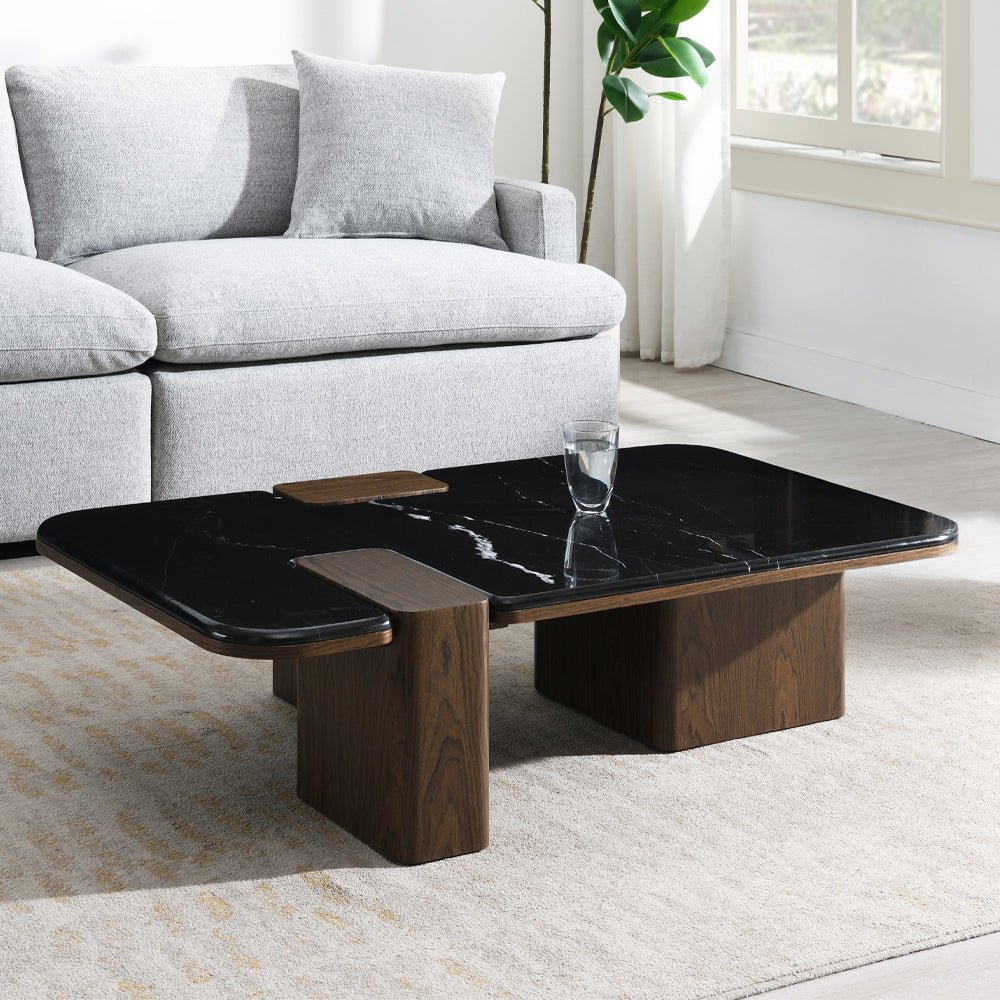 Dana Marble & Walnut Occasional Collection