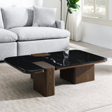 Dana Marble & Walnut Occasional Collection