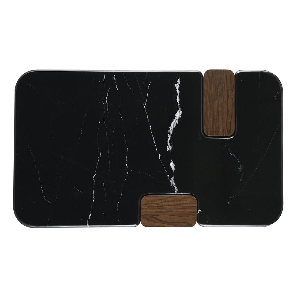 Dana Marble & Walnut Occasional Collection
