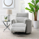 Emee Swivel Glider Recliner & Console
