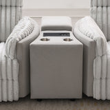 Emee Swivel Glider Recliner & Console