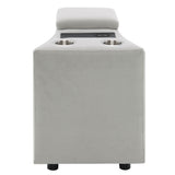 Emee Swivel Glider Recliner & Console