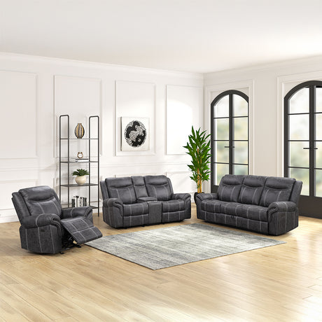Zubaida Reclining Sofa, Loveseat & Glider Recliner