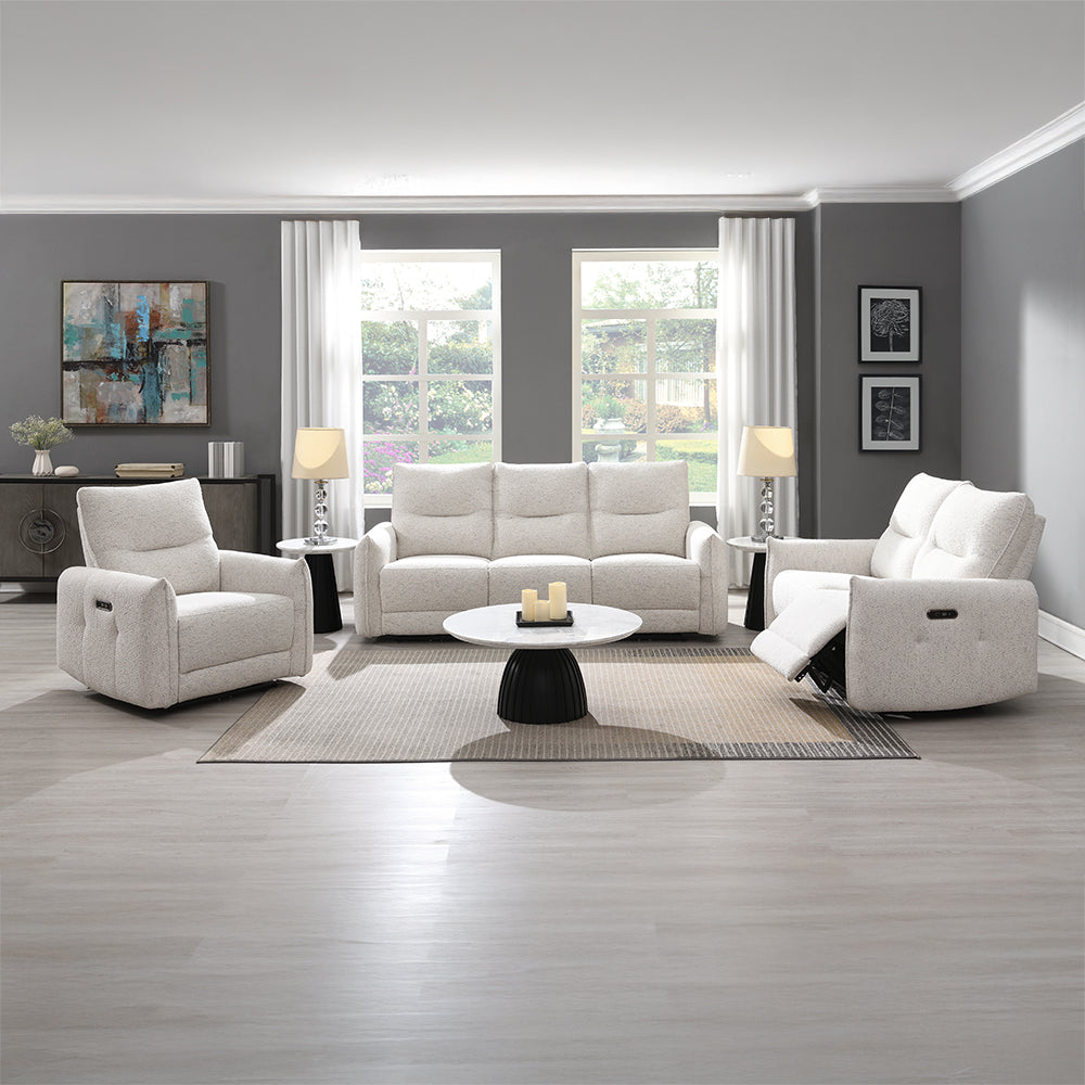 Lalisa Power Motion Sofa, Loveseat & Recliner