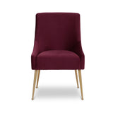 Beatrix Performance Velvet Dining Chair - View 12