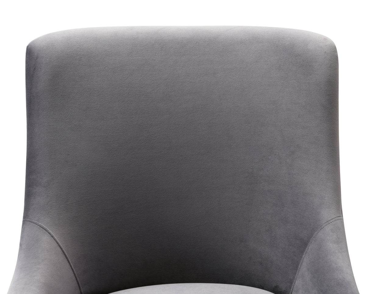 Beatrix Performance Velvet Office Swivel Chair - View 17